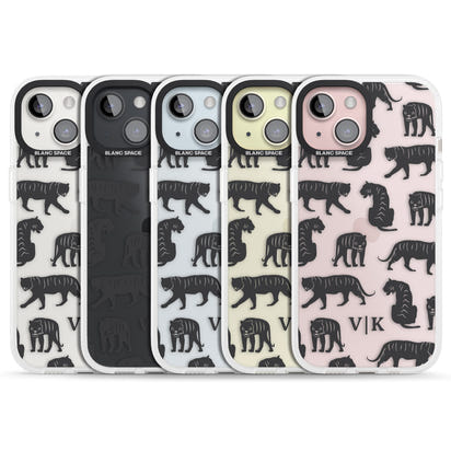 Personalised Tiger Silhouettes