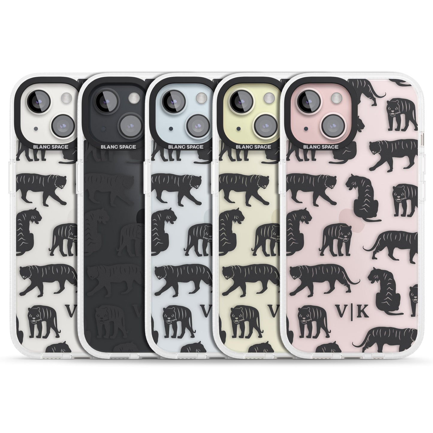 Personalised Tiger Silhouettes