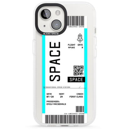 Personalised Space Travel Ticket