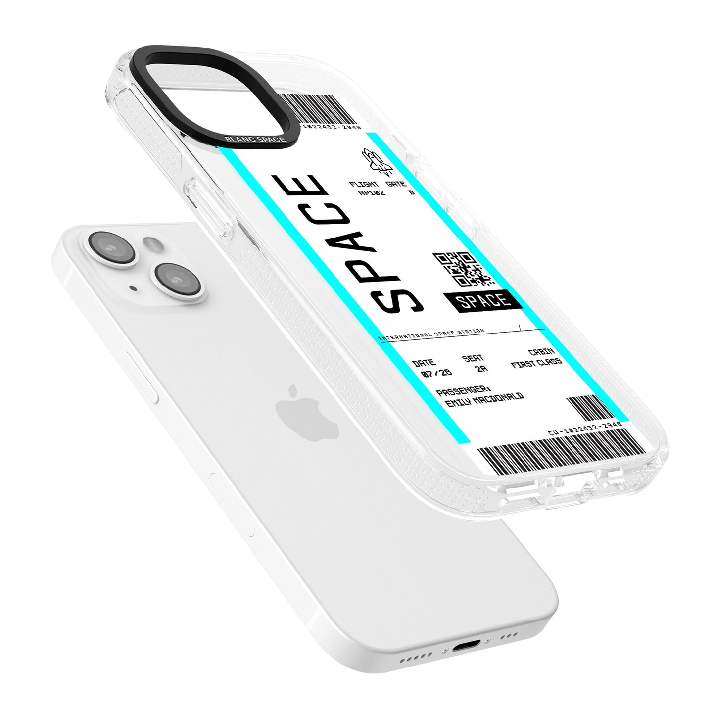 Personalised Space Travel Ticket