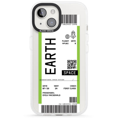 Personalised Earth Travel Ticket