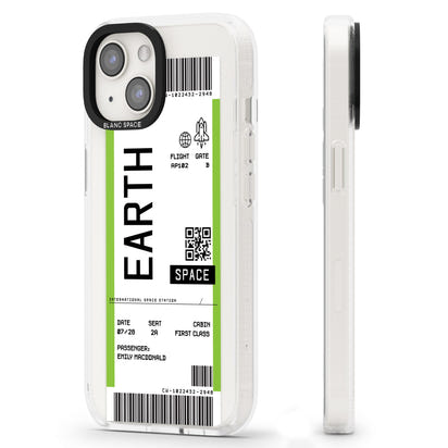 Personalised Earth Travel Ticket
