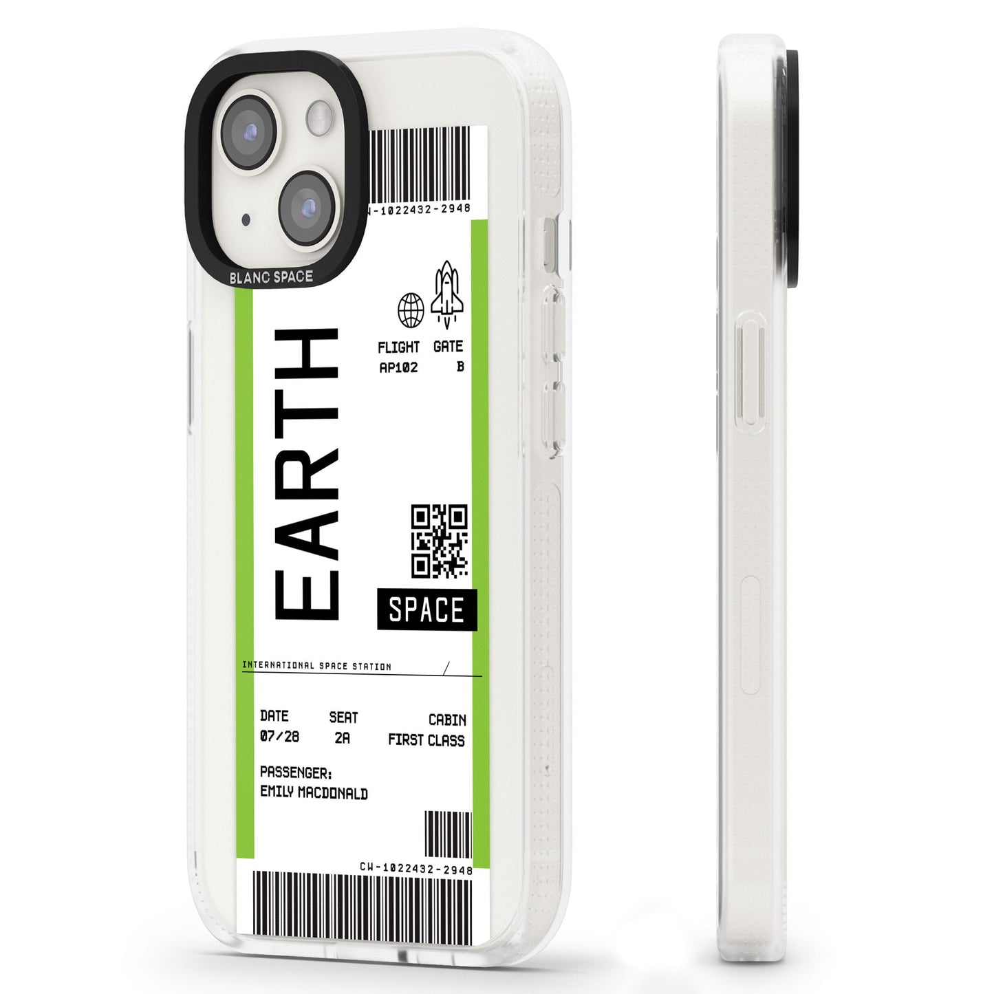 Personalised Earth Travel Ticket