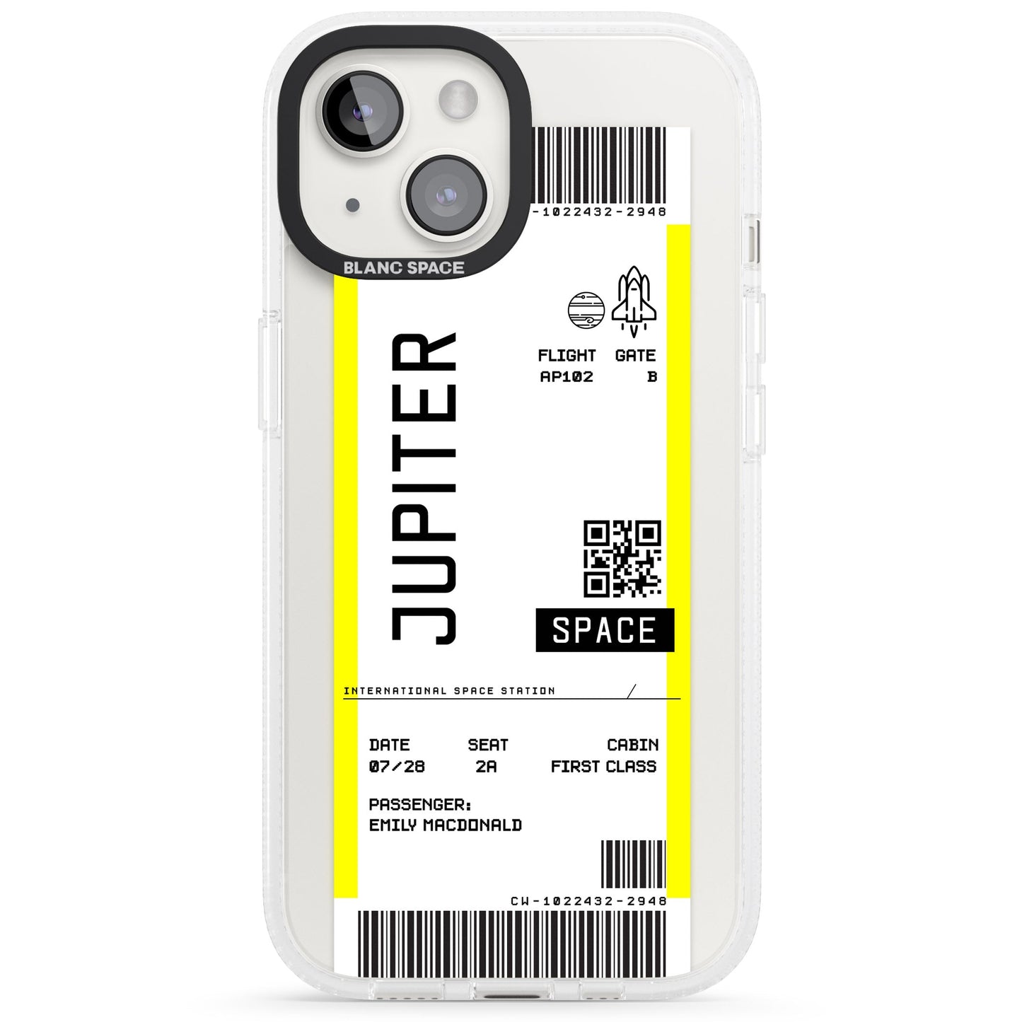 Personalised Jupiter Travel Ticket
