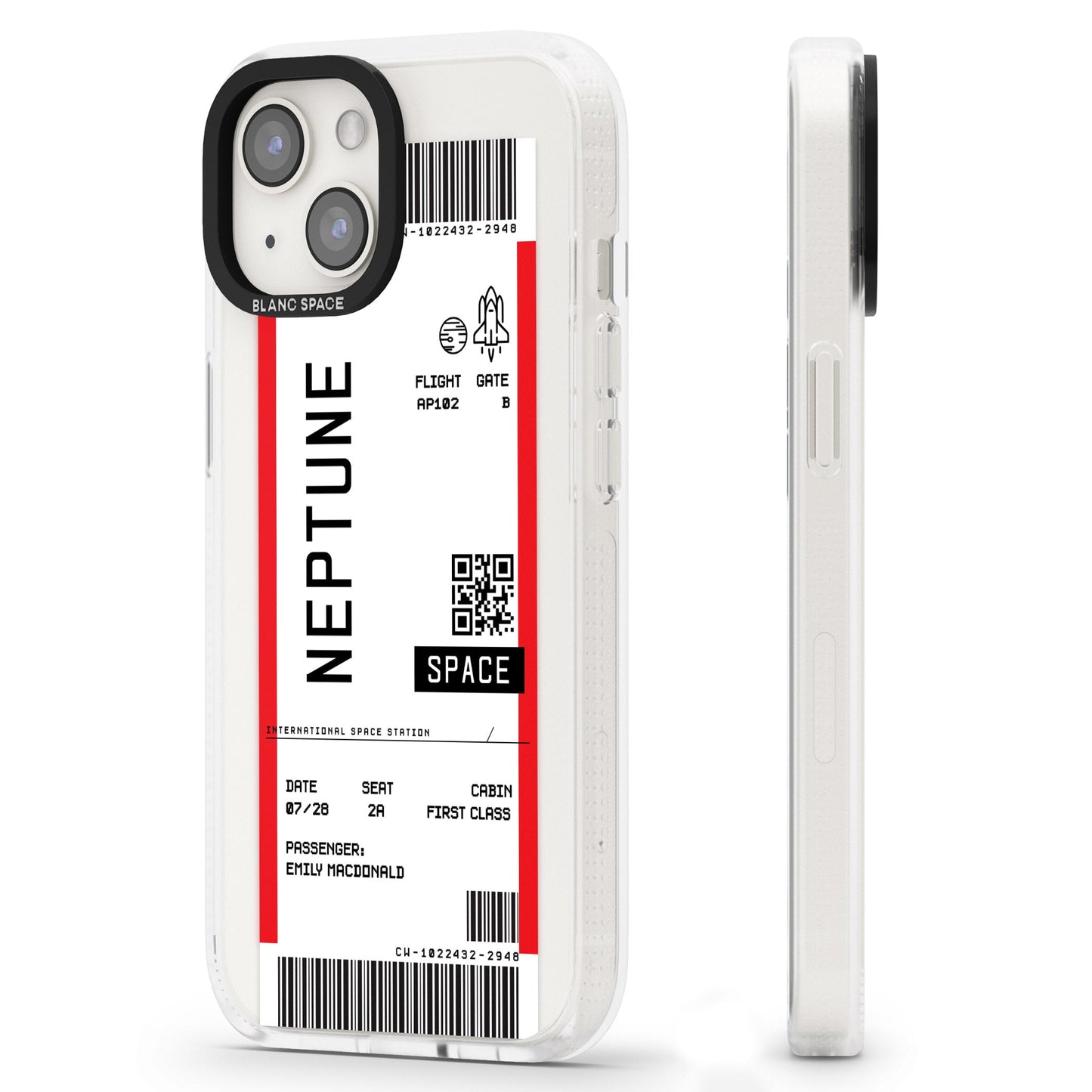 Personalisierte Neptune-Reisekarte