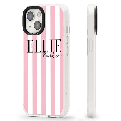 Personalised Pink Stripes
