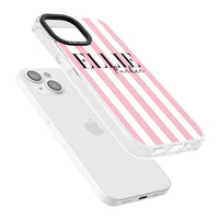Personalised Pink Stripes