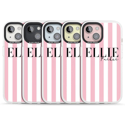 Personalised Pink Stripes
