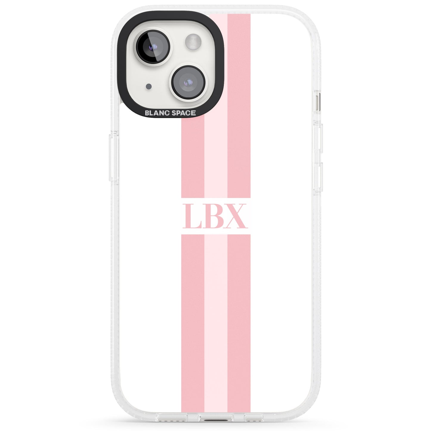 Personalised Minimal Pink Stripe
