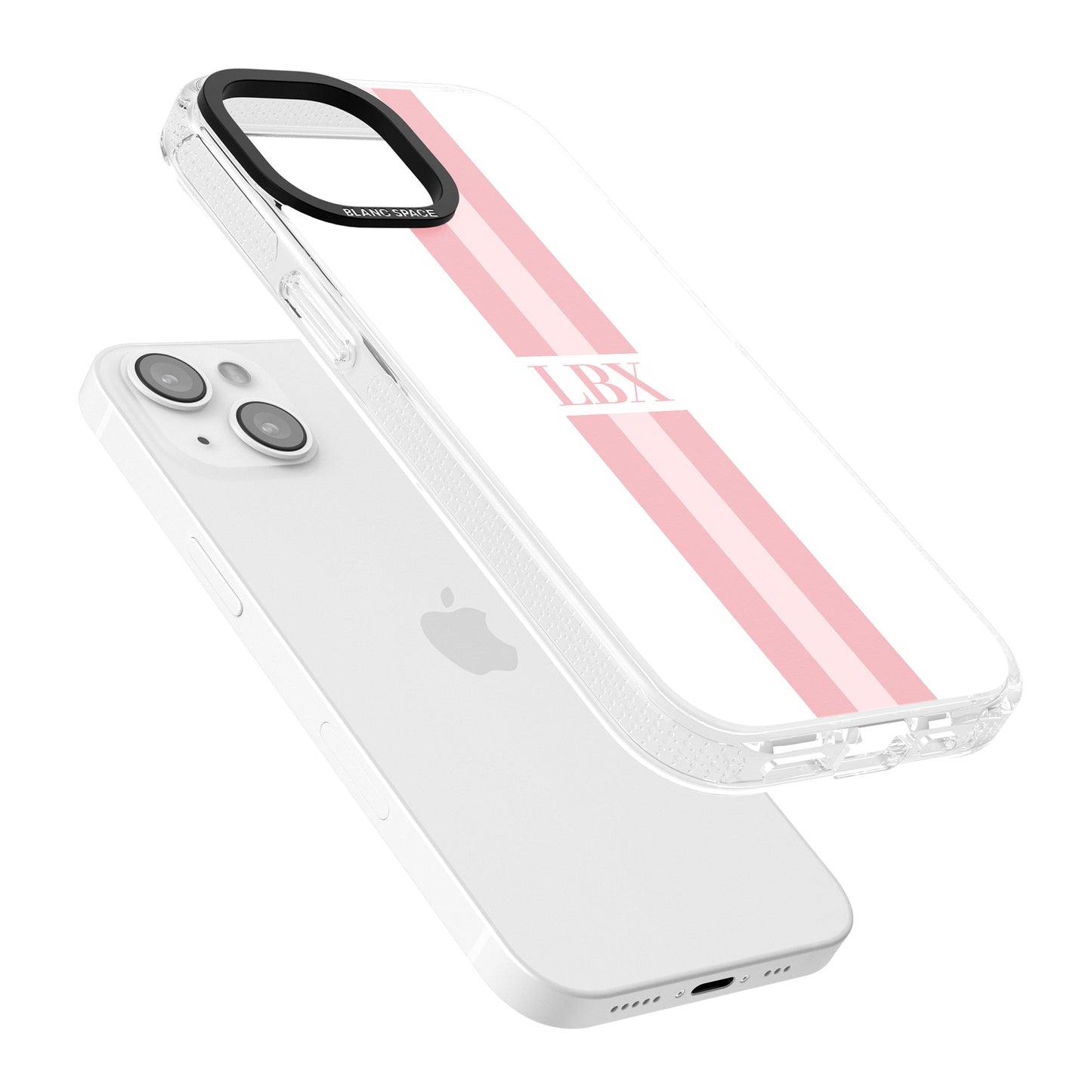 Personalised Minimal Pink Stripe