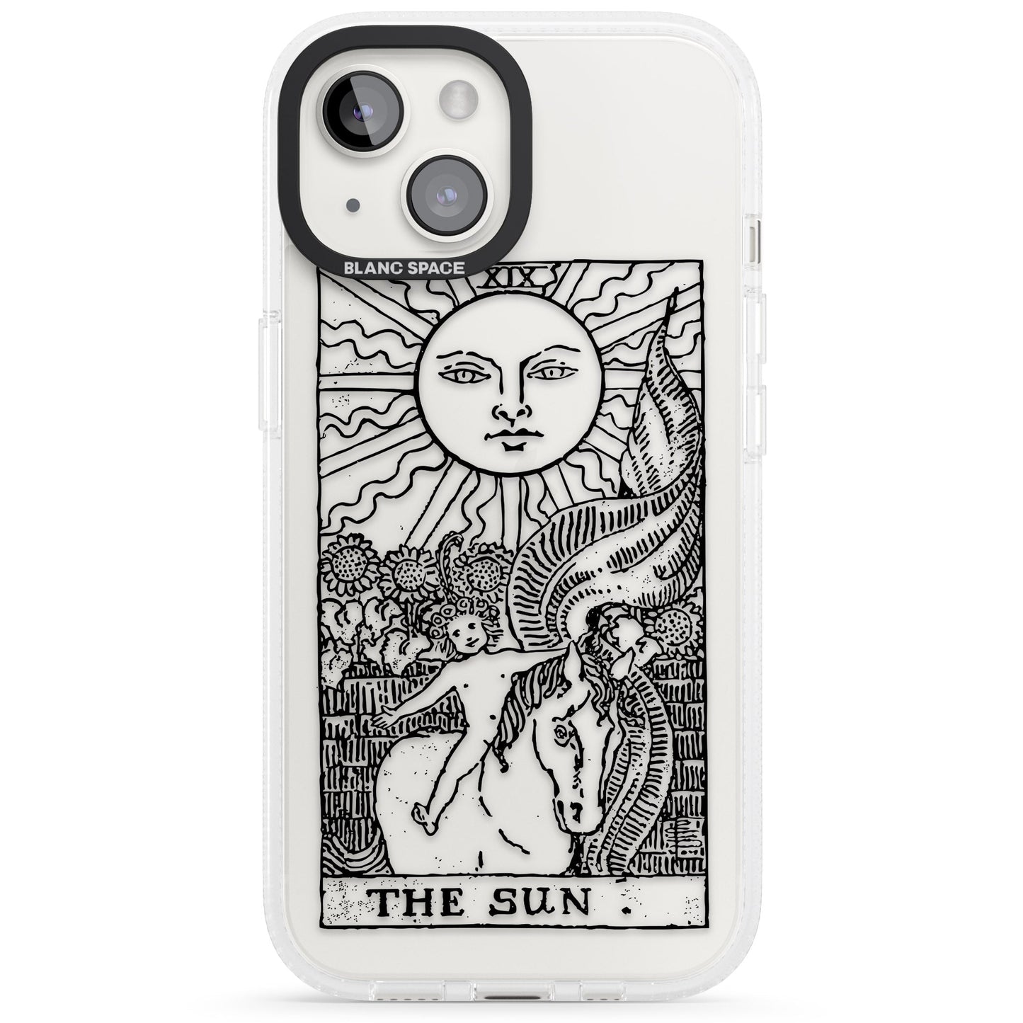 Personalised The Sun Tarot Card (Clear)