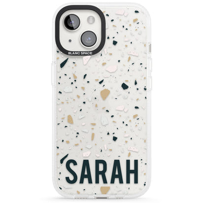 Personalised Terrazzo Blue, Pink, Brown