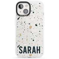 Personalised Terrazzo Blue, Pink, Brown