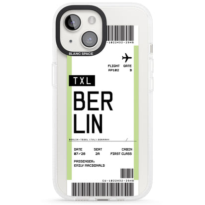 Personalised Berlin Boarding Pass