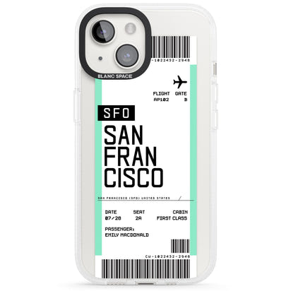 Personalised San Francisco Boarding Pass