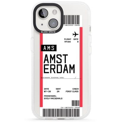 Personalised Amsterdam Boarding Pass