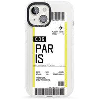 Personalised Paris Boarding Pass
