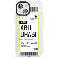 Personalised Abu Dhabi Boarding Pass