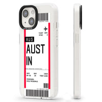 Personalised Austin Boarding Pass
