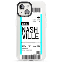 Carte d'embarquement personnalisée pour Nashville