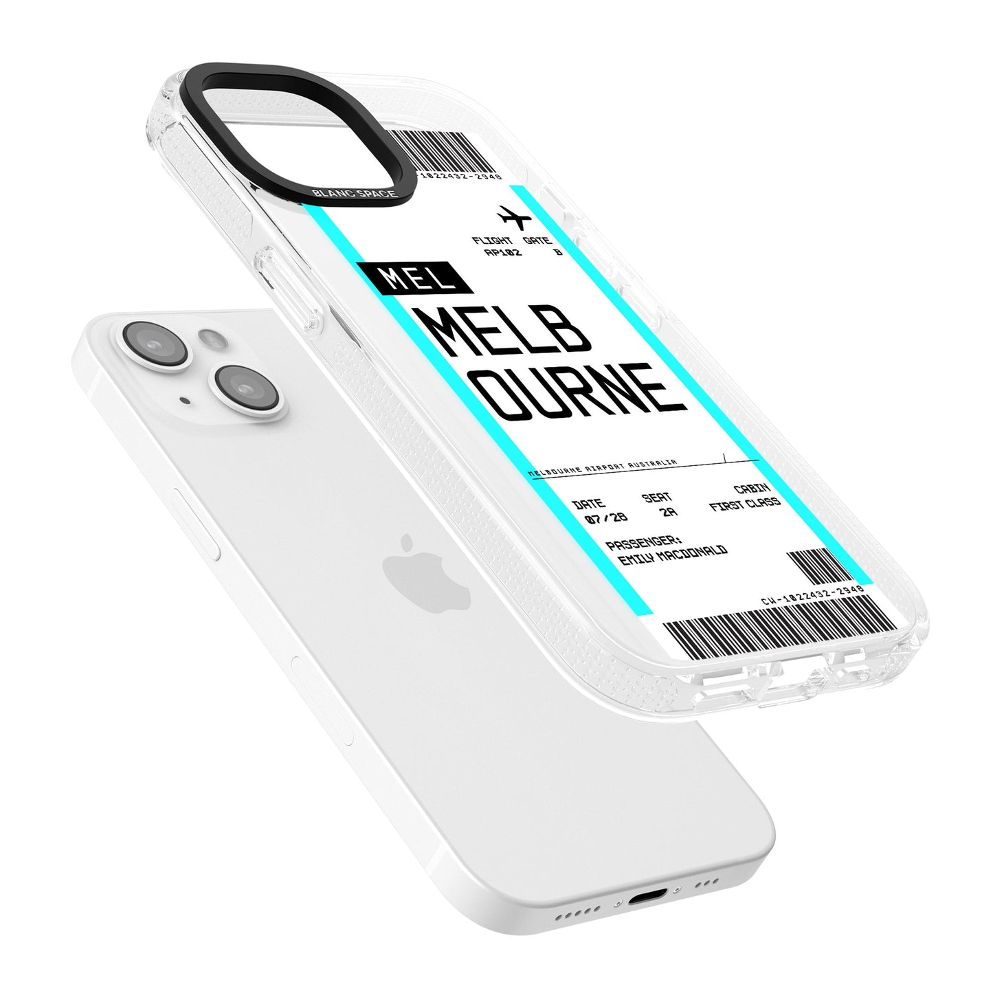 Personalised Melbourne Boarding Pass