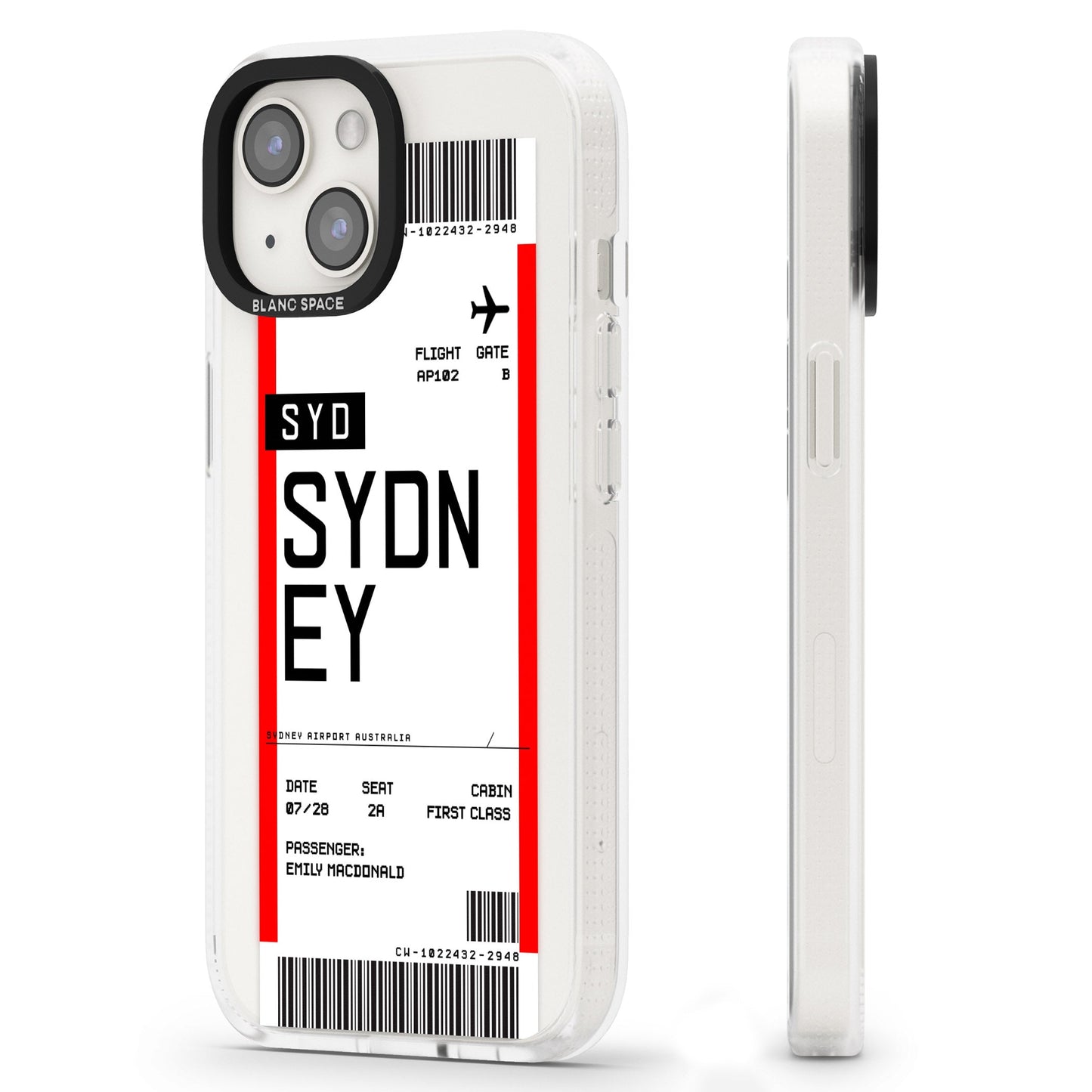 Personalised Sydney Boarding Pass