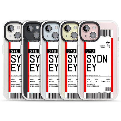 Personalised Sydney Boarding Pass