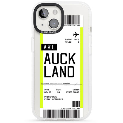 Personalised Auckland Boarding Pass