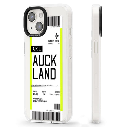 Personalised Auckland Boarding Pass