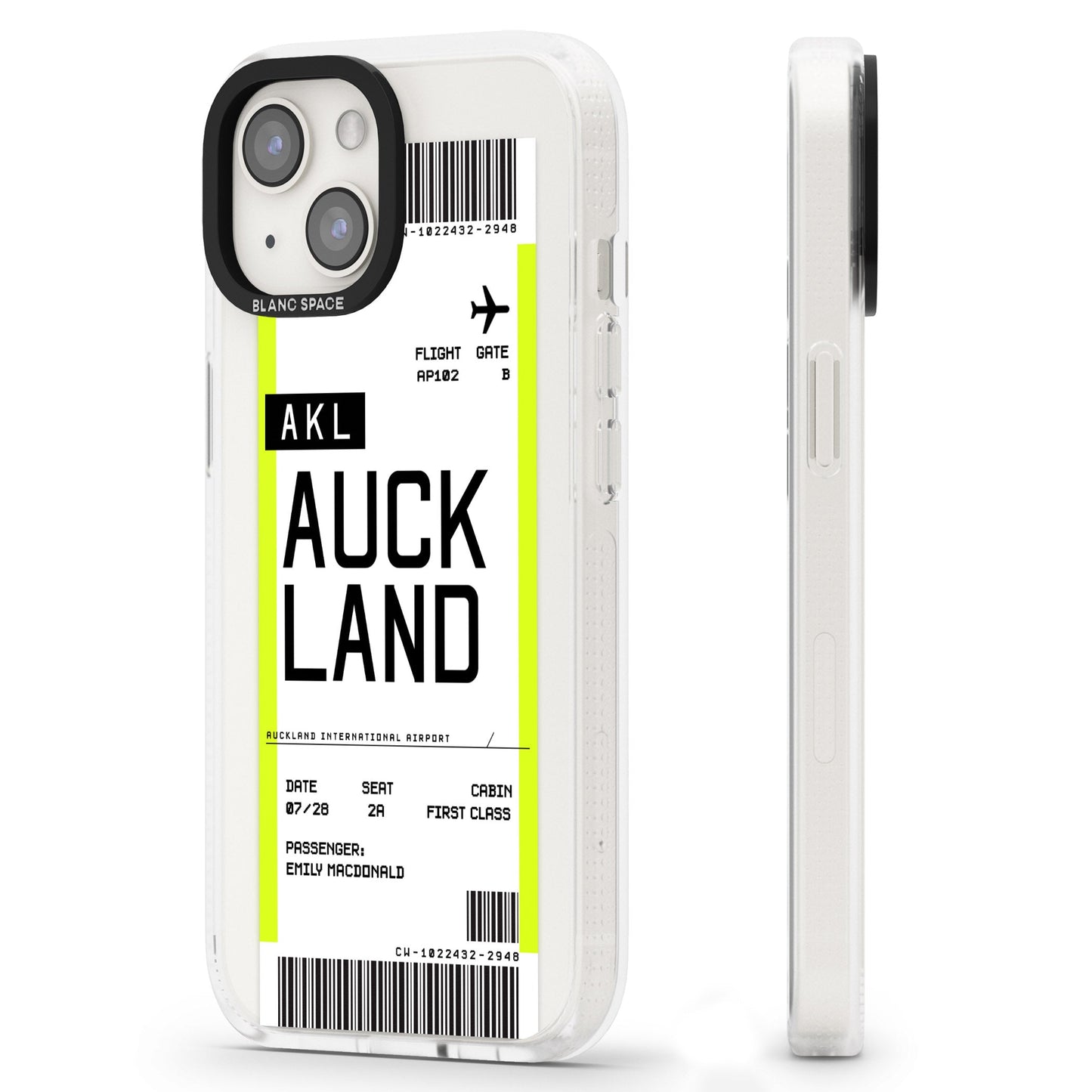 Personalised Auckland Boarding Pass