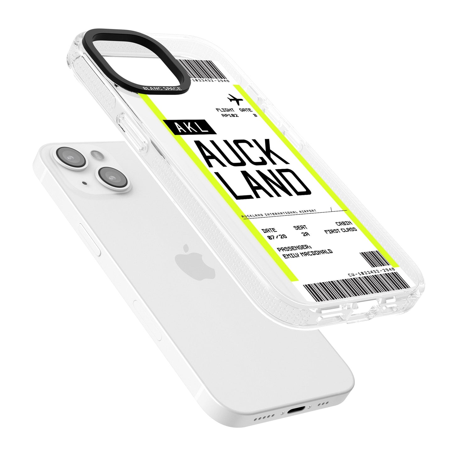 Personalised Auckland Boarding Pass