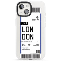 Personalised London Boarding Pass
