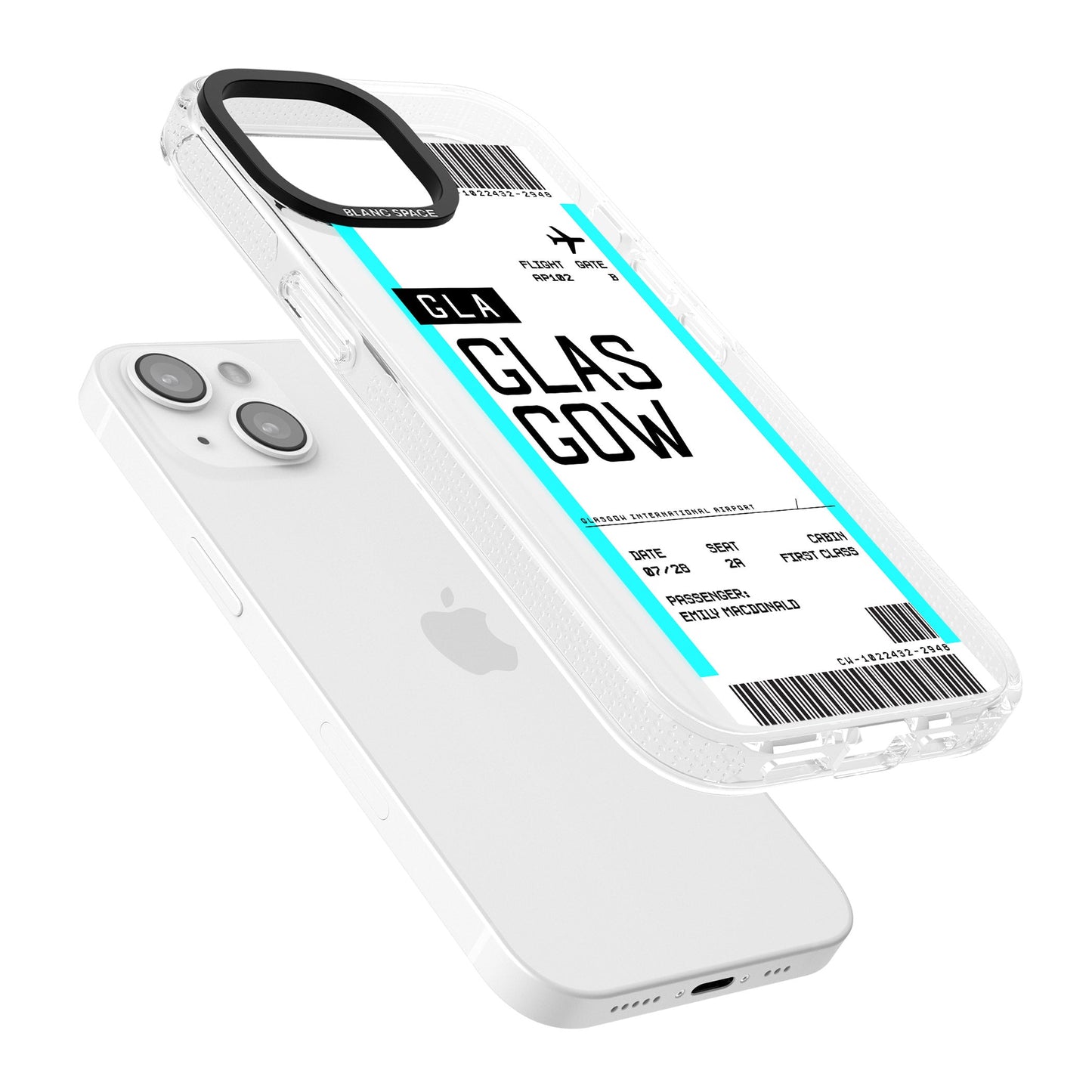 Personalised Glasgow Boarding Pass