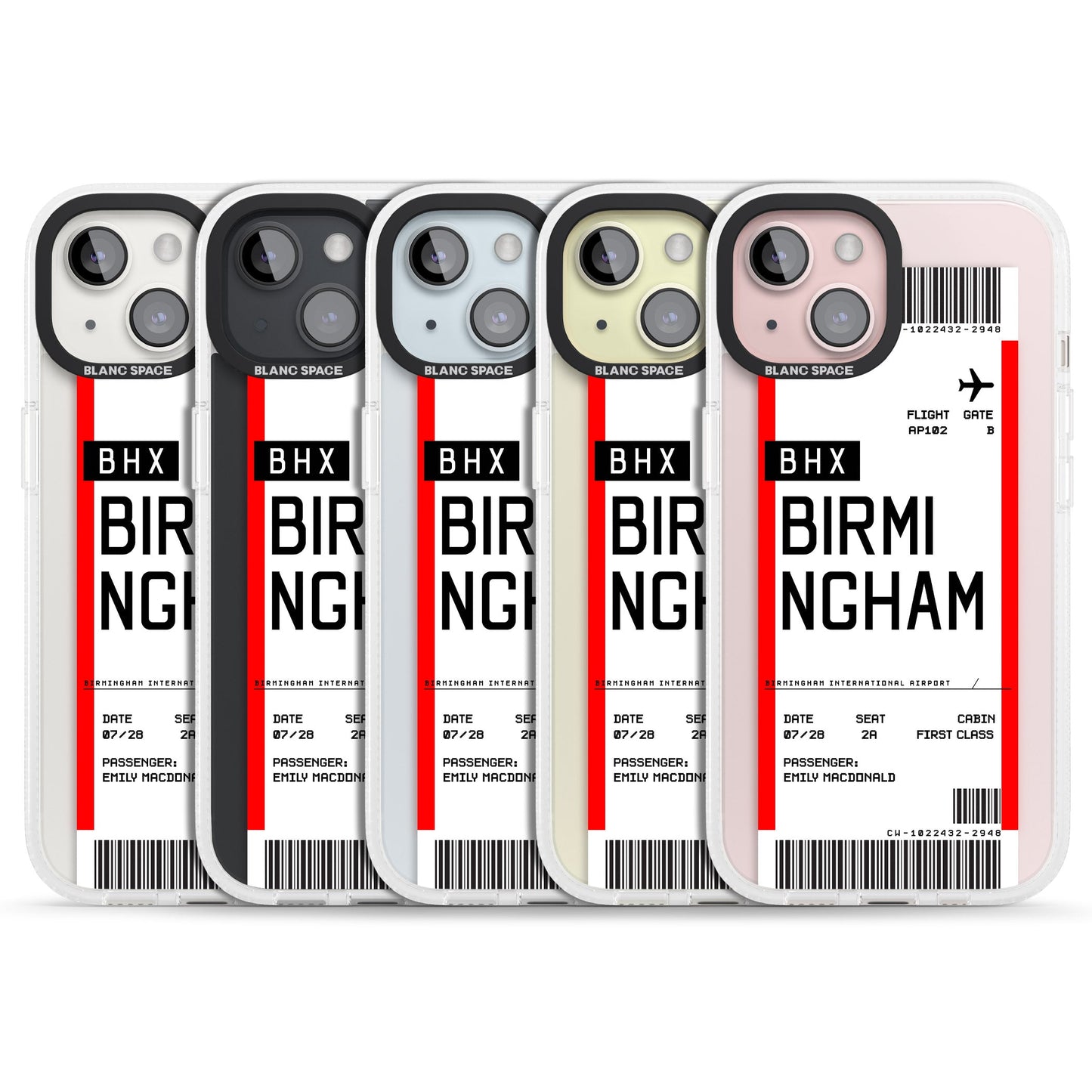 Personalised Birmingham Boarding Pass