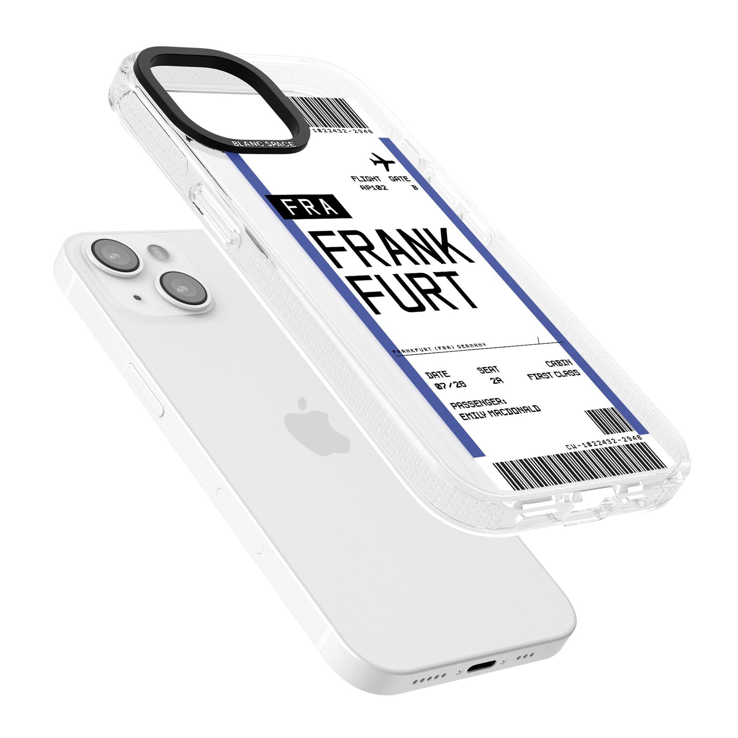 Personalised Frankfurt Boarding Pass