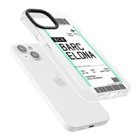 Personalised Barcelona Boarding Pass