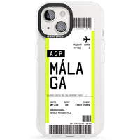 Personalised Málaga Boarding Pass