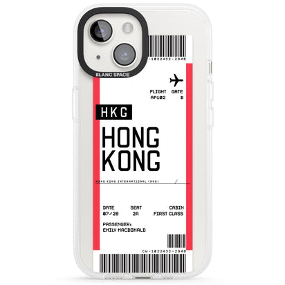 Personalised Hong Kong Boarding Pass