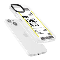 Personalised Chicago Boarding Pass