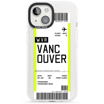 Personalised Vancouver Boarding Pass