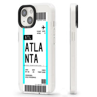 Personalisierte Atlanta-Bordkarte