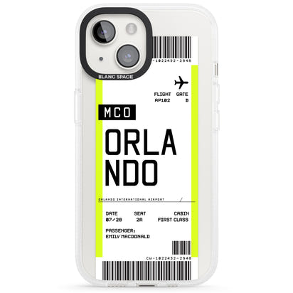 Personalised Orlando Boarding Pass