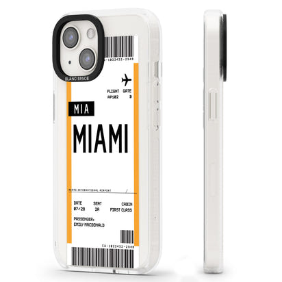 Personalised Miami Boarding Pass