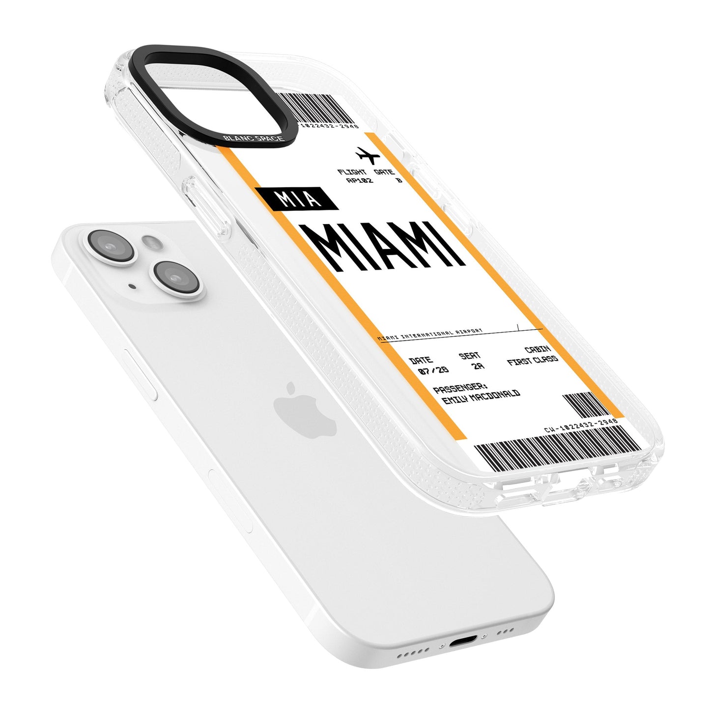 Personalised Miami Boarding Pass