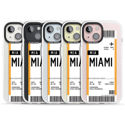 Personalised Miami Boarding Pass