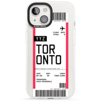 Personalised Toronto Boarding Pass