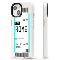 Personalised Rome Boarding Pass