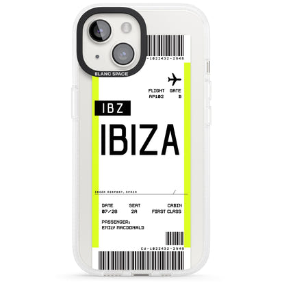 Personalised Ibiza Boarding Pass