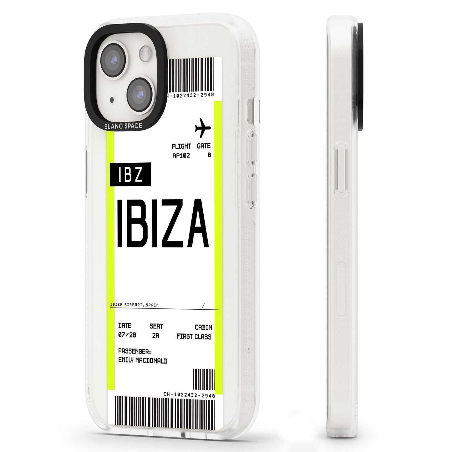 Personalised Ibiza Boarding Pass
