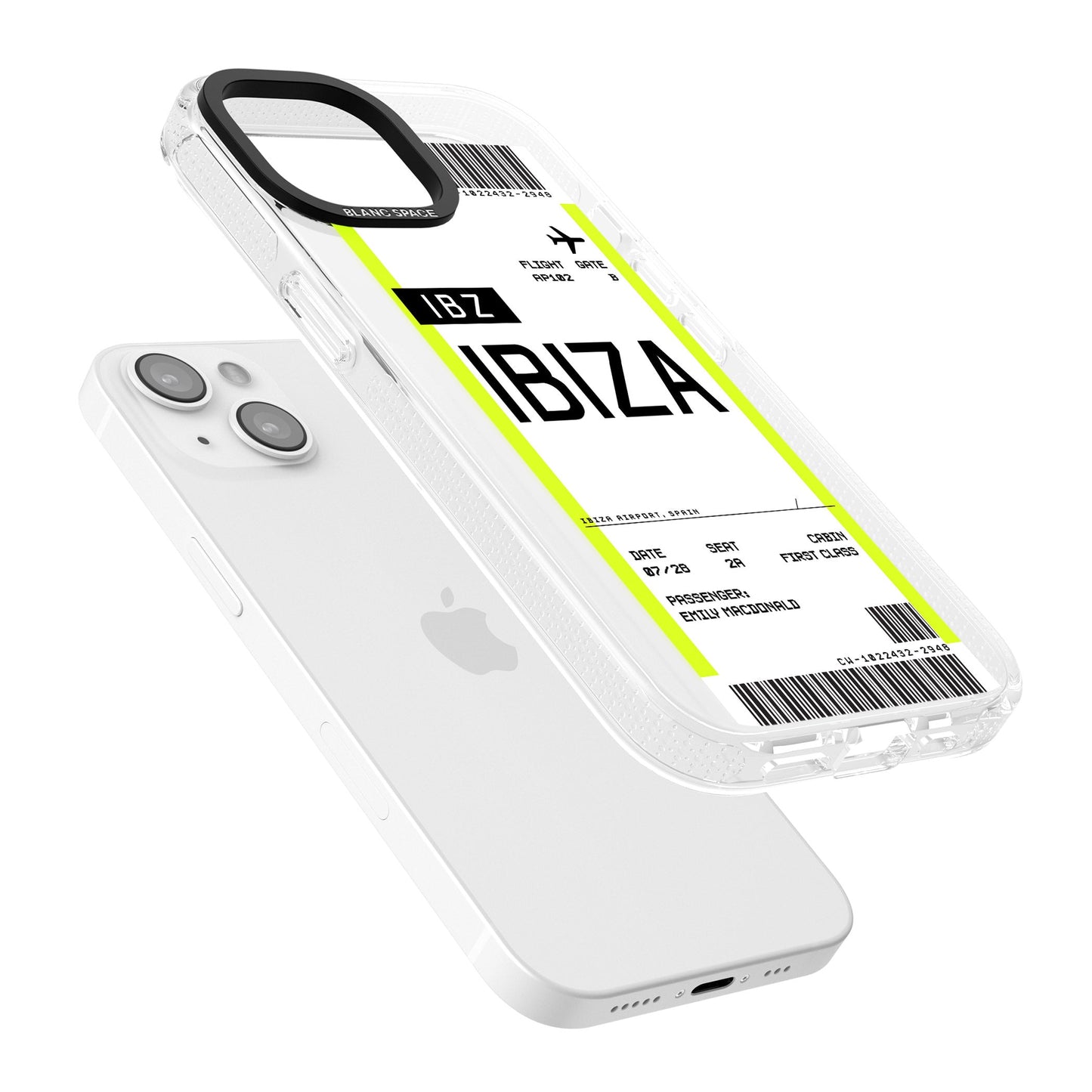Personalised Ibiza Boarding Pass